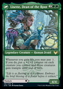 Valentin, Dean of the Vein // Lisette, Dean of the Root [Strixhaven: School of Mages] MTG Single Magic: The Gathering | Red Claw Gaming