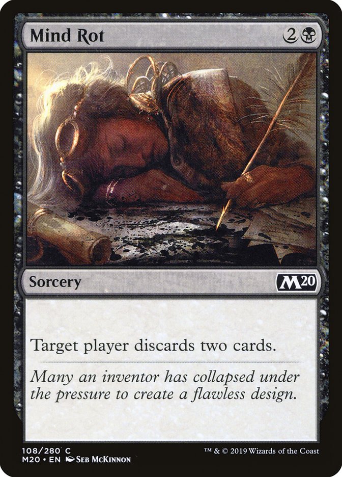 Mind Rot [Core Set 2020] MTG Single Magic: The Gathering | Red Claw Gaming