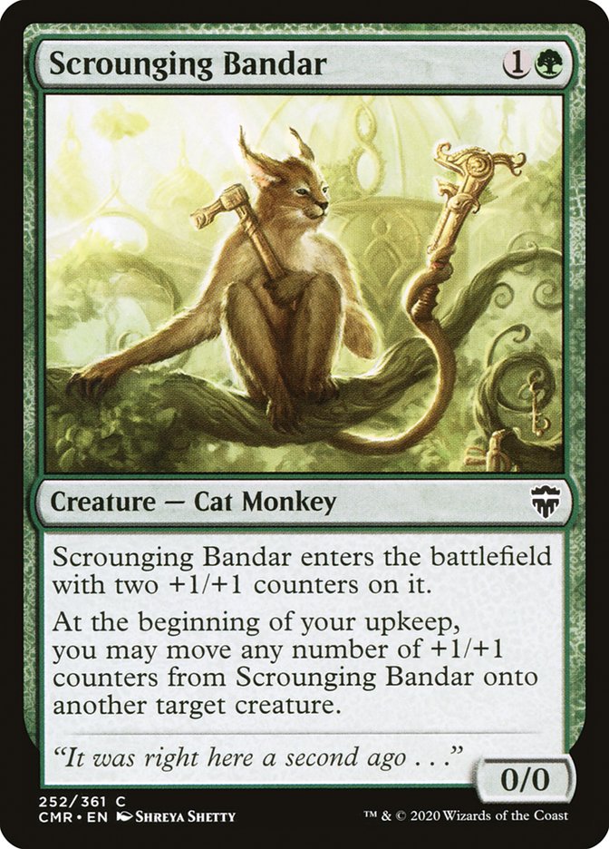 Scrounging Bandar [Commander Legends] MTG Single Magic: The Gathering | Red Claw Gaming