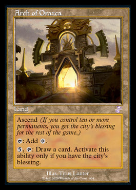 Arch of Orazca (Timeshifted) [Time Spiral Remastered] MTG Single Magic: The Gathering | Red Claw Gaming