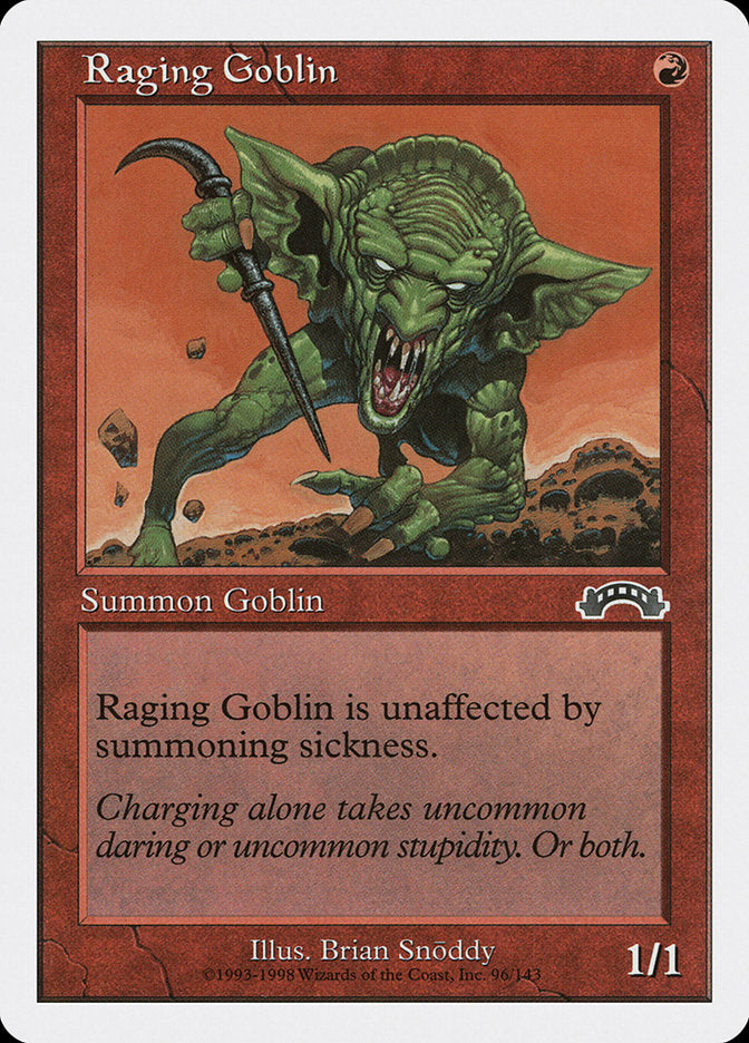 Raging Goblin [Anthologies] MTG Single Magic: The Gathering | Red Claw Gaming