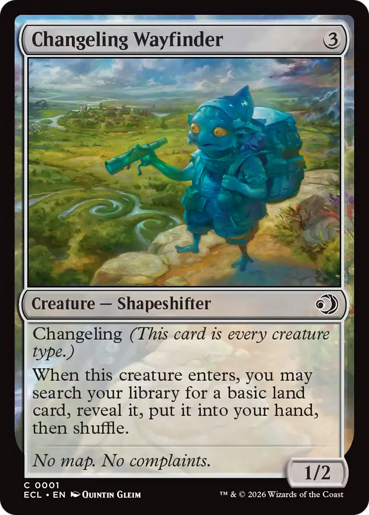 Changeling Wayfinder [Lorwyn Eclipsed] MTG Single Magic: The Gathering | Red Claw Gaming
