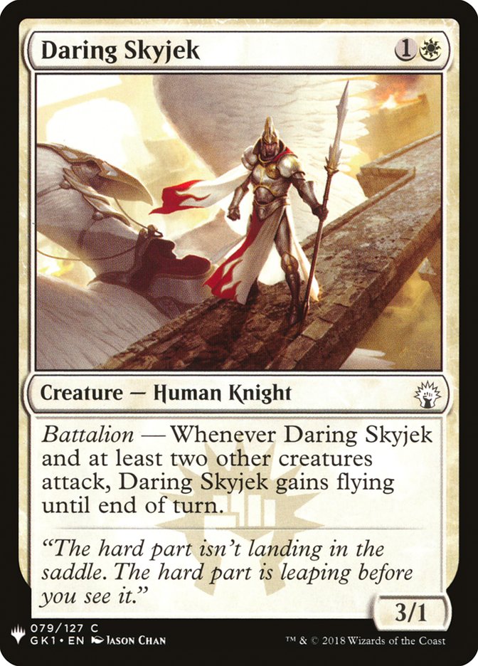 Daring Skyjek [Mystery Booster] MTG Single Magic: The Gathering | Red Claw Gaming
