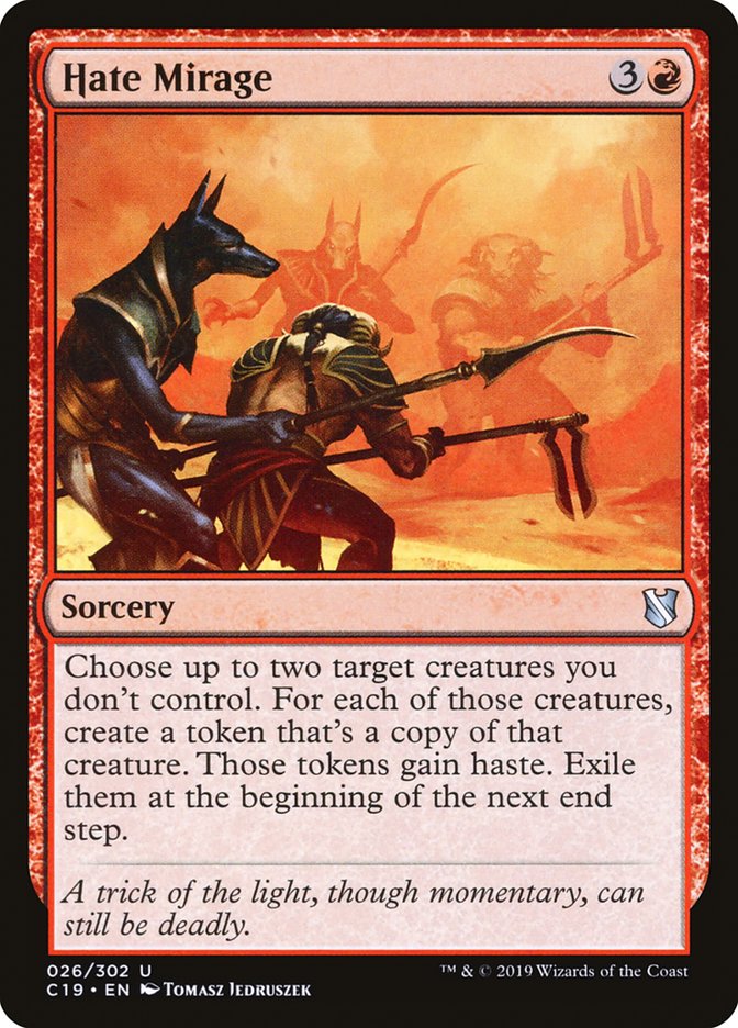 Hate Mirage [Commander 2019] MTG Single Magic: The Gathering | Red Claw Gaming
