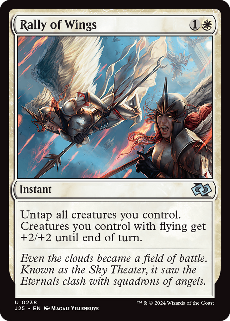 Rally of Wings [Foundations Jumpstart] MTG Single Magic: The Gathering | Red Claw Gaming