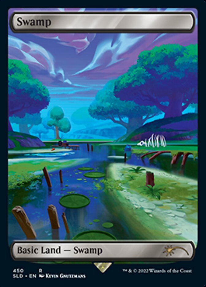 Swamp (450) [Secret Lair Drop Series] MTG Single Magic: The Gathering | Red Claw Gaming