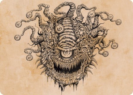Baleful Beholder (Showcase) Art Card [Dungeons & Dragons: Adventures in the Forgotten Realms Art Series] MTG Single Magic: The Gathering | Red Claw Gaming