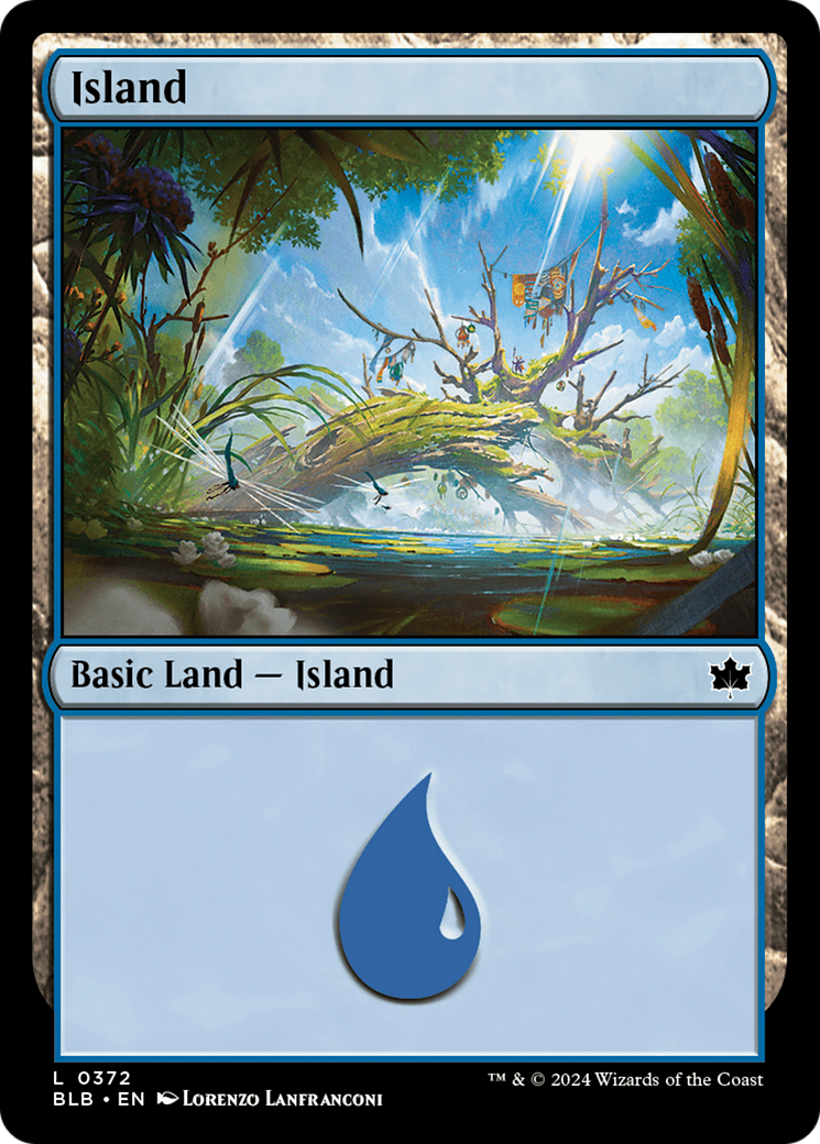 Island (0372) [Bloomburrow] MTG Single Magic: The Gathering | Red Claw Gaming