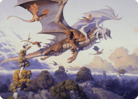 Rith, Liberated Primeval Art Card [Dominaria United Art Series] MTG Single Magic: The Gathering | Red Claw Gaming