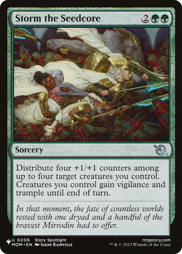 Storm the Seedcore [The List] MTG Single Magic: The Gathering | Red Claw Gaming