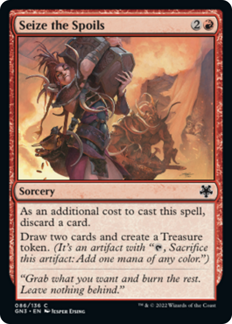 Seize the Spoils [Game Night: Free-for-All] MTG Single Magic: The Gathering | Red Claw Gaming