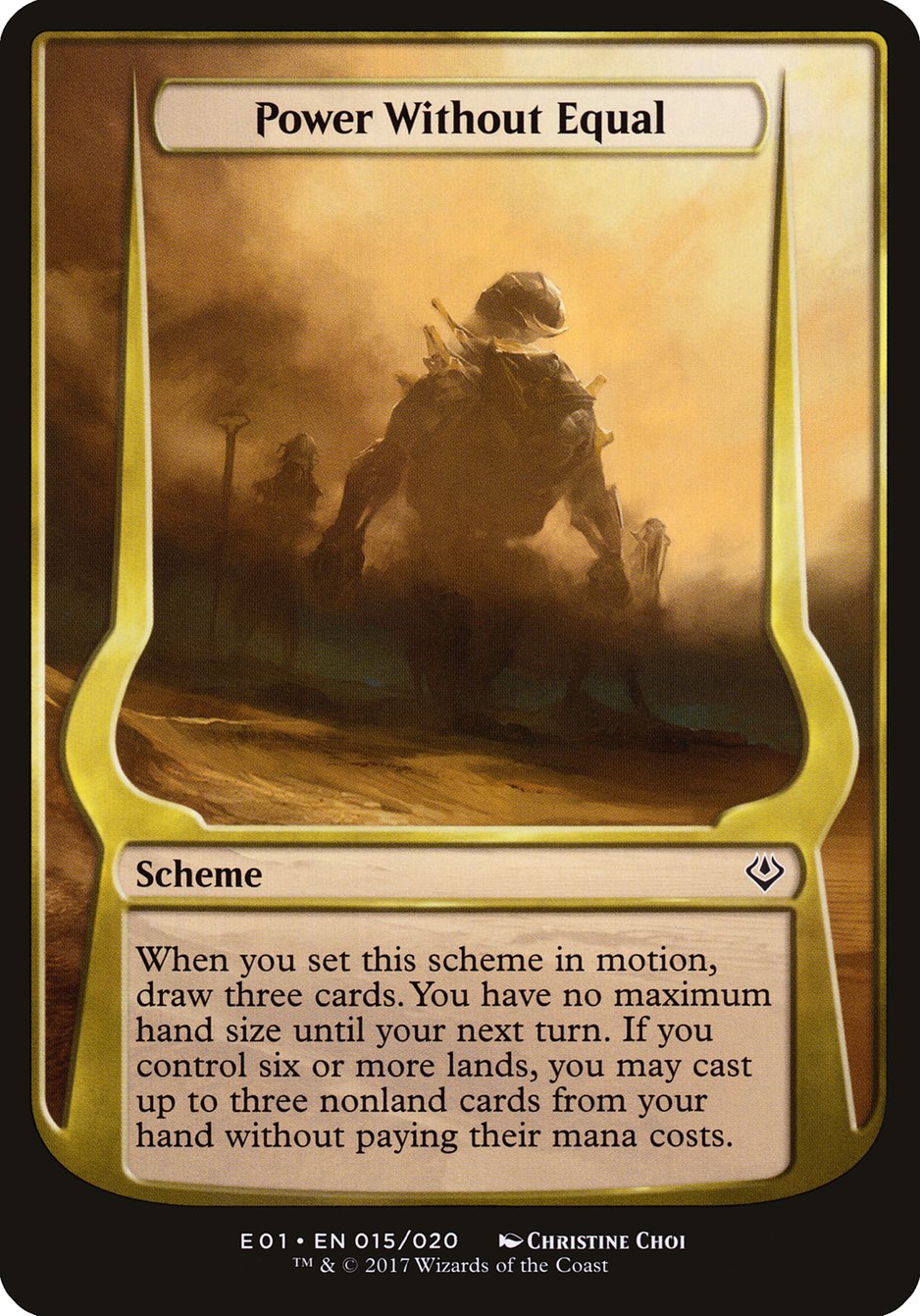 Power Without Equal (Schemes) [Archenemy: Nicol Bolas Schemes] MTG Single Magic: The Gathering | Red Claw Gaming