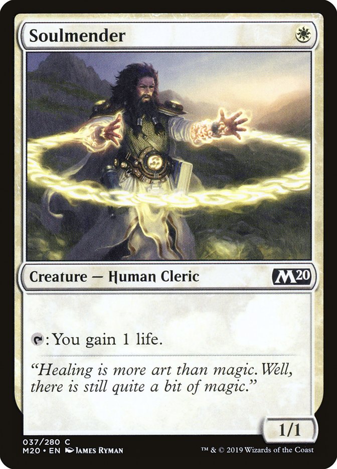 Soulmender [Core Set 2020] MTG Single Magic: The Gathering | Red Claw Gaming