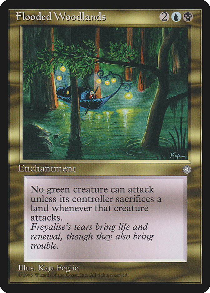 Flooded Woodlands [Ice Age] MTG Single Magic: The Gathering | Red Claw Gaming
