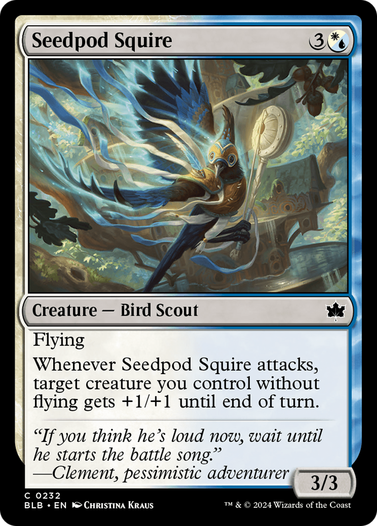 Seedpod Squire [Bloomburrow] MTG Single Magic: The Gathering    | Red Claw Gaming