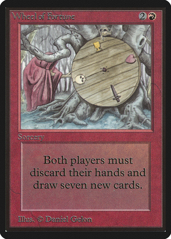 Wheel of Fortune [Beta Edition] MTG Single Magic: The Gathering | Red Claw Gaming