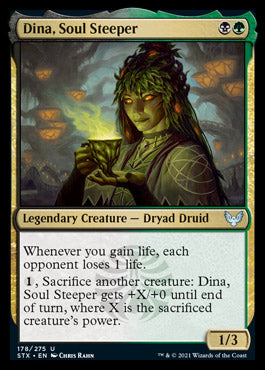 Dina, Soul Steeper [Strixhaven: School of Mages] MTG Single Magic: The Gathering | Red Claw Gaming
