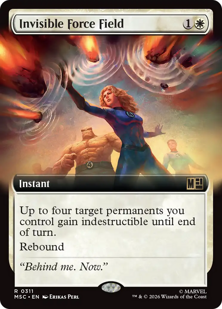 Invisible Force Field (Extended Art) [Marvel Super Heroes Commander] | Red Claw Gaming