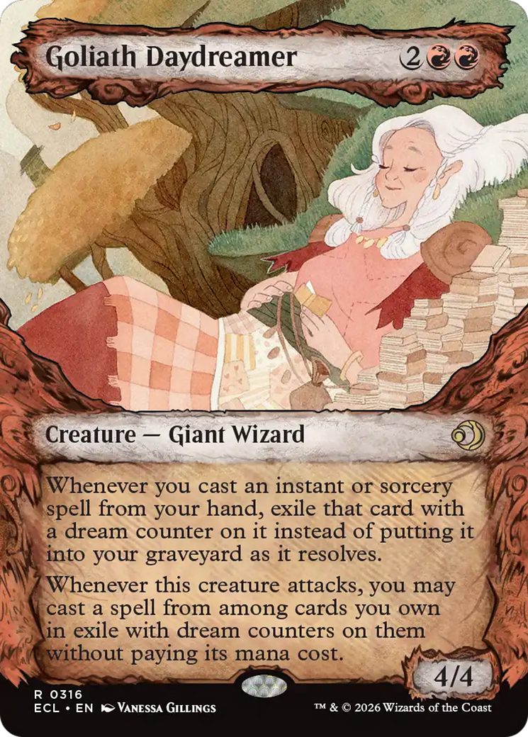 Goliath Daydreamer (Showcase) [Lorwyn Eclipsed] MTG Single Magic: The Gathering | Red Claw Gaming