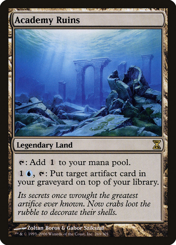 Academy Ruins [Time Spiral] MTG Single Magic: The Gathering | Red Claw Gaming