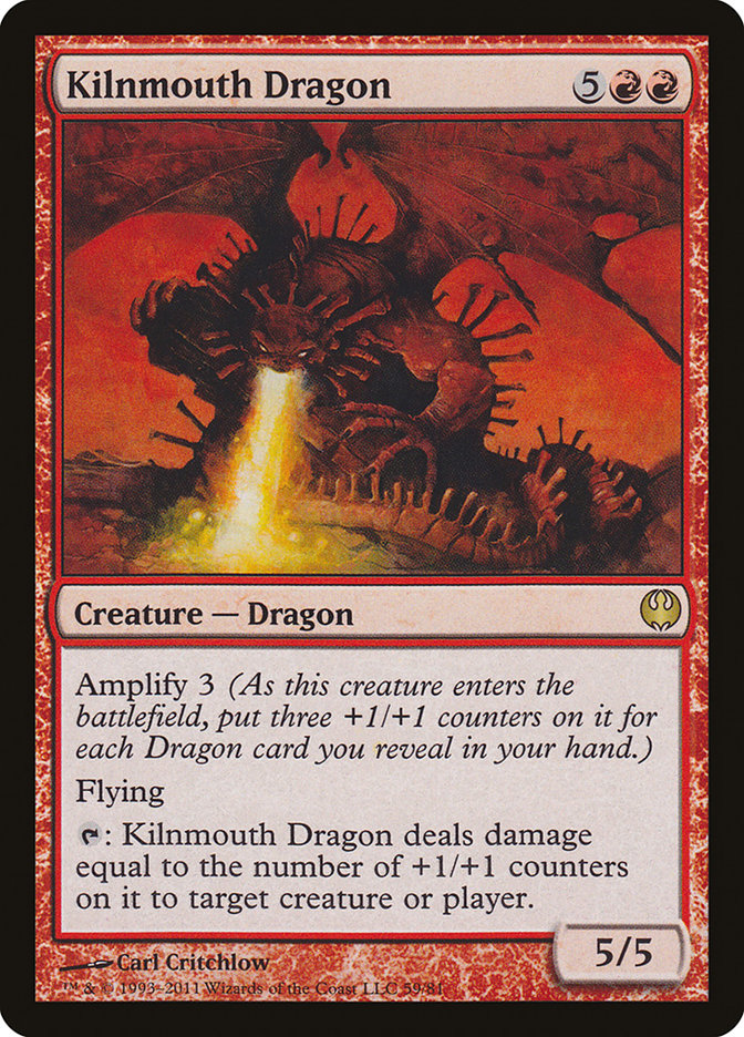 Kilnmouth Dragon [Duel Decks: Knights vs. Dragons] MTG Single Magic: The Gathering | Red Claw Gaming