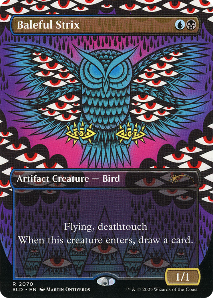 Baleful Strix (2070) [Secret Lair Drop Series] MTG Single Magic: The Gathering | Red Claw Gaming