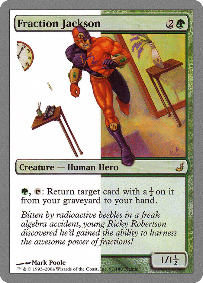 Fraction Jackson [Unhinged] MTG Single Magic: The Gathering | Red Claw Gaming