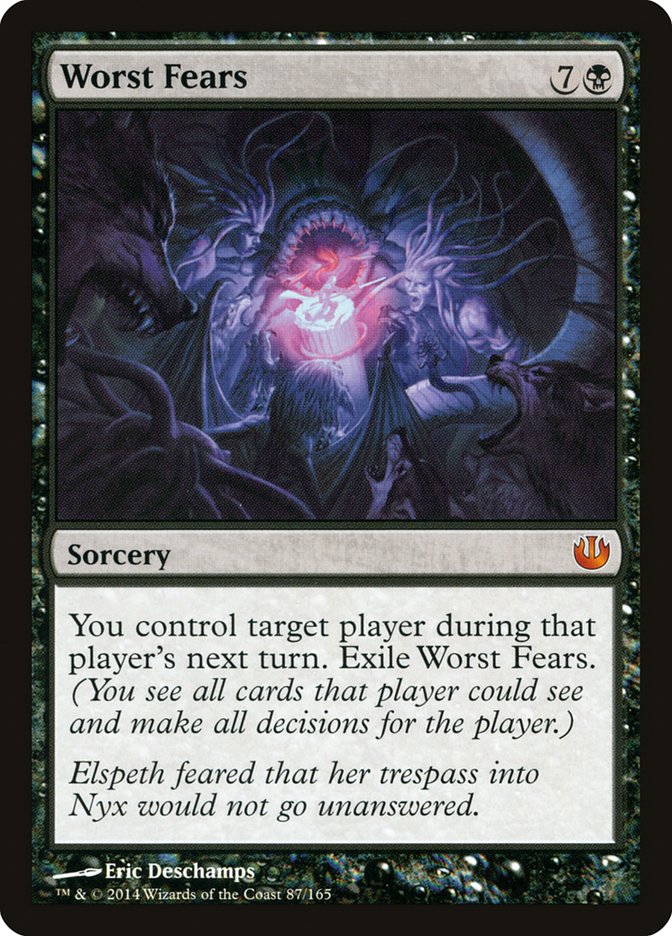 Worst Fears [Journey into Nyx] MTG Single Magic: The Gathering | Red Claw Gaming