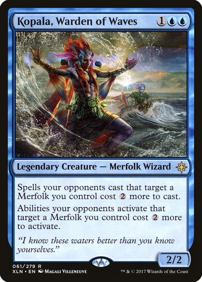 Kopala, Warden of Waves [Ixalan] MTG Single Magic: The Gathering | Red Claw Gaming