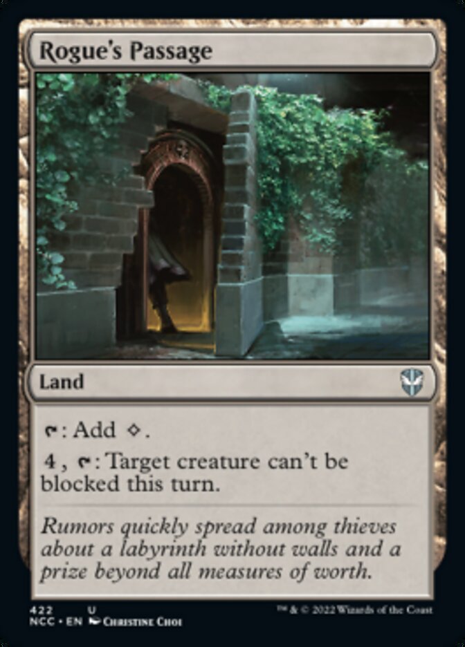 Rogue's Passage [Streets of New Capenna Commander] MTG Single Magic: The Gathering | Red Claw Gaming