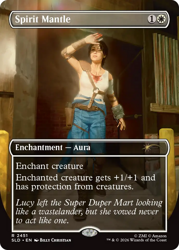 Spirit Mantle [Secret Lair Drop Series] MTG Single Magic: The Gathering | Red Claw Gaming