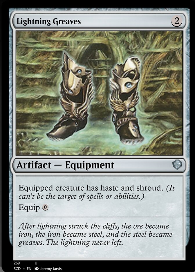 Lightning Greaves [Starter Commander Decks] MTG Single Magic: The Gathering | Red Claw Gaming