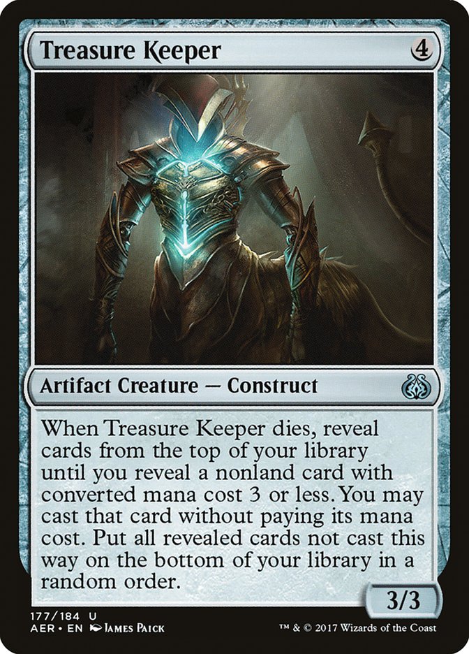 Treasure Keeper [Aether Revolt] MTG Single Magic: The Gathering | Red Claw Gaming