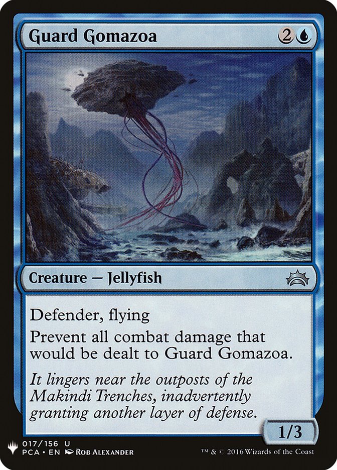 Guard Gomazoa [Mystery Booster] MTG Single Magic: The Gathering | Red Claw Gaming