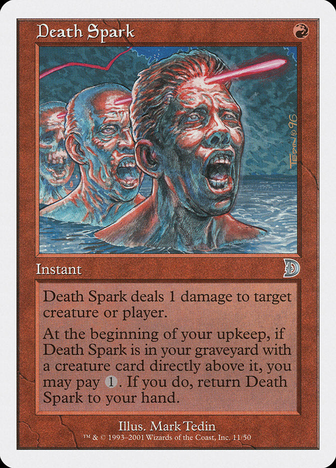 Death Spark [Deckmasters] MTG Single Magic: The Gathering | Red Claw Gaming