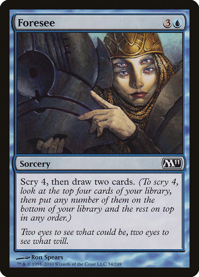 Foresee [Magic 2011] MTG Single Magic: The Gathering | Red Claw Gaming