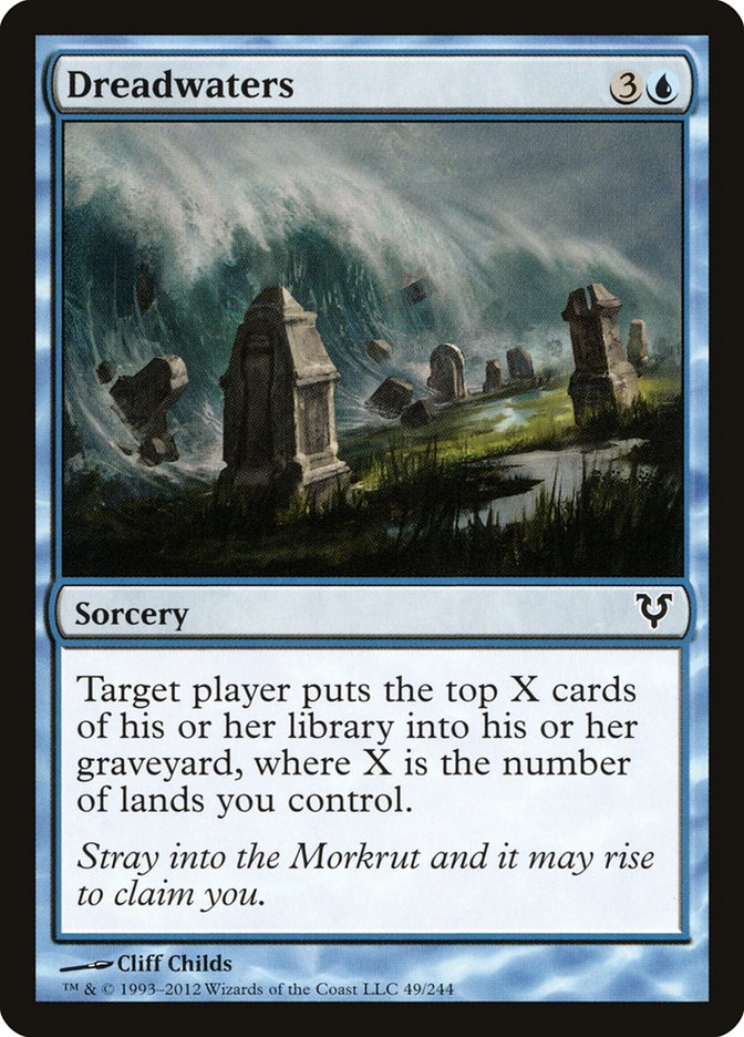 Dreadwaters [Avacyn Restored] MTG Single Magic: The Gathering | Red Claw Gaming