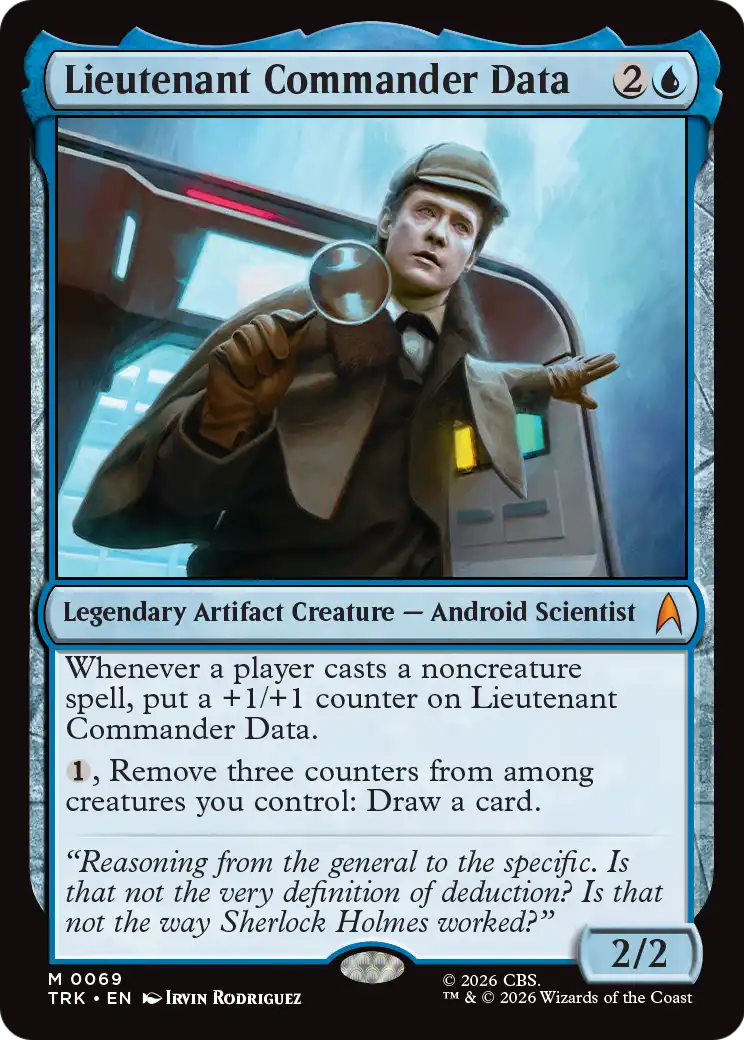 Lieutenant Commander Data [Star Trek] | Red Claw Gaming