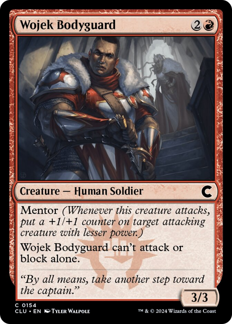 Wojek Bodyguard [Ravnica: Clue Edition] MTG Single Magic: The Gathering | Red Claw Gaming