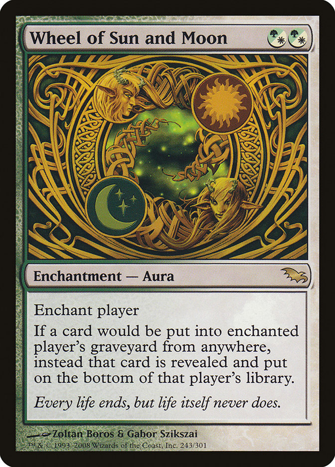 Wheel of Sun and Moon [Shadowmoor] MTG Single Magic: The Gathering | Red Claw Gaming