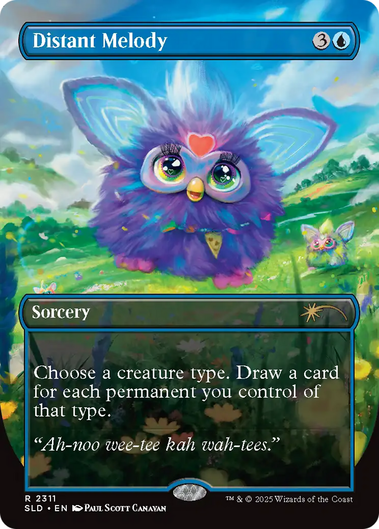Distant Melody (2311) [Secret Lair Drop Series] MTG Single Magic: The Gathering | Red Claw Gaming