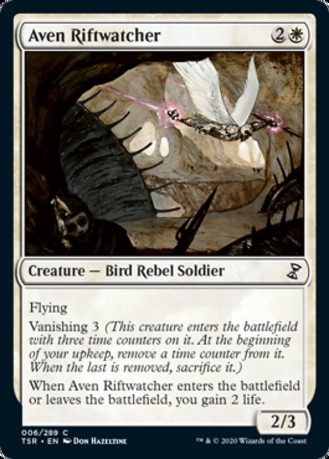 Aven Riftwatcher [Time Spiral Remastered] MTG Single Magic: The Gathering | Red Claw Gaming