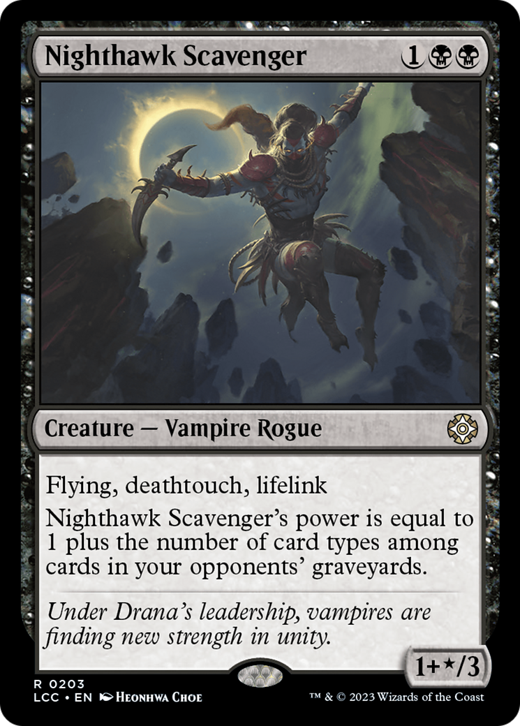 Nighthawk Scavenger [The Lost Caverns of Ixalan Commander] MTG Single Magic: The Gathering | Red Claw Gaming
