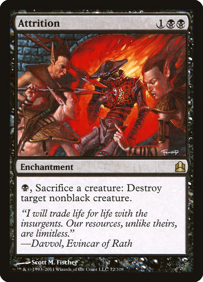 Attrition [Commander 2011] MTG Single Magic: The Gathering | Red Claw Gaming
