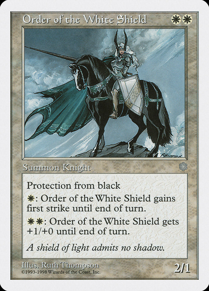 Order of the White Shield [Anthologies] MTG Single Magic: The Gathering | Red Claw Gaming