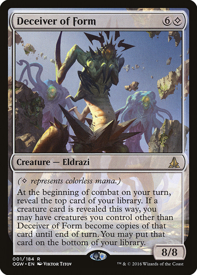 Deceiver of Form [Oath of the Gatewatch] MTG Single Magic: The Gathering | Red Claw Gaming