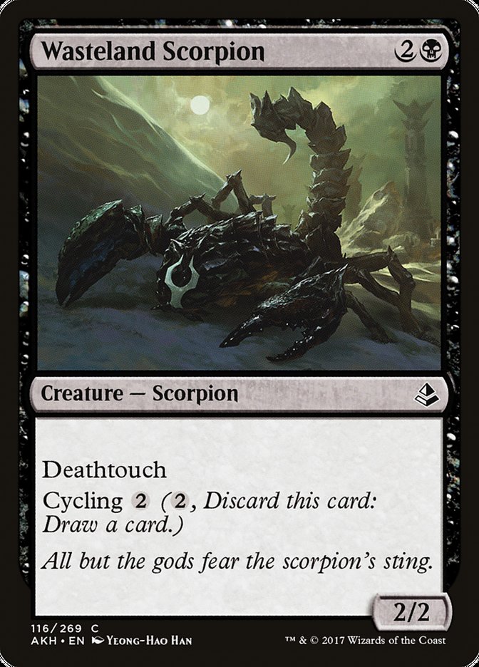 Wasteland Scorpion [Amonkhet] MTG Single Magic: The Gathering | Red Claw Gaming