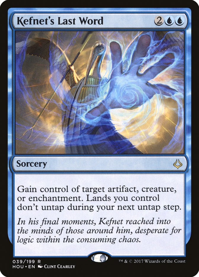 Kefnet's Last Word [Hour of Devastation] MTG Single Magic: The Gathering | Red Claw Gaming
