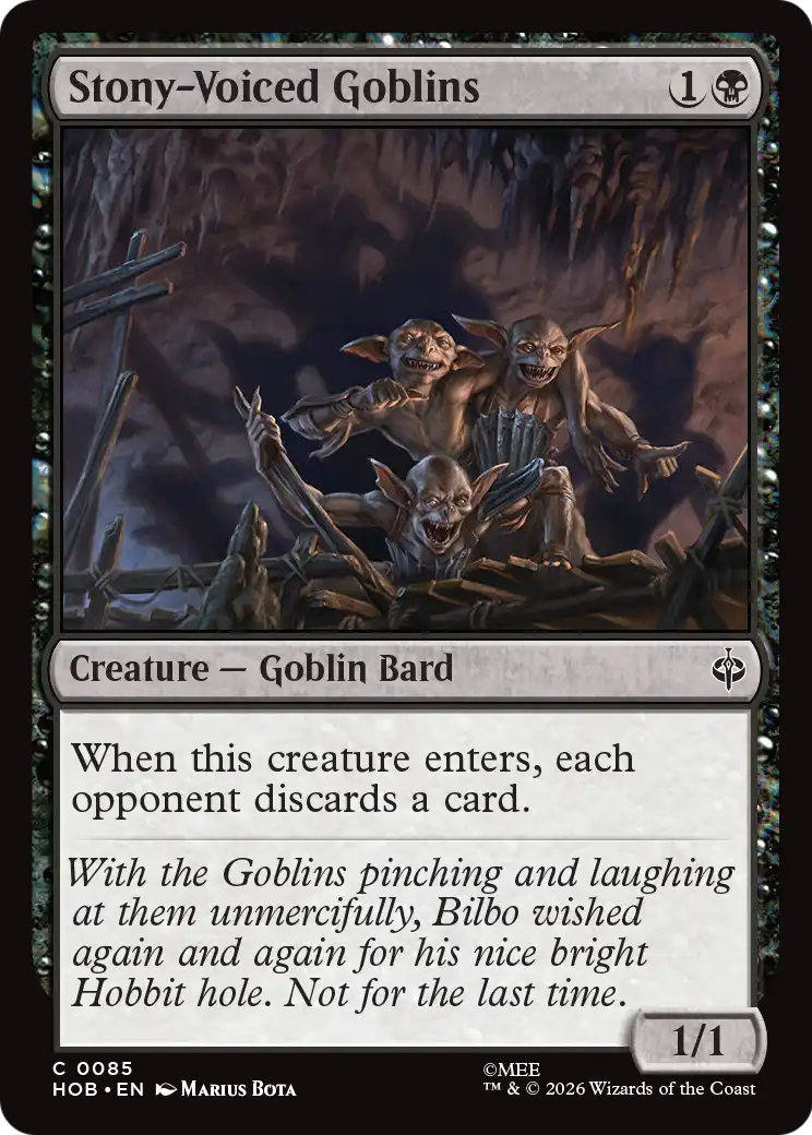 Stony-Voiced Goblins [The Hobbit] | Red Claw Gaming