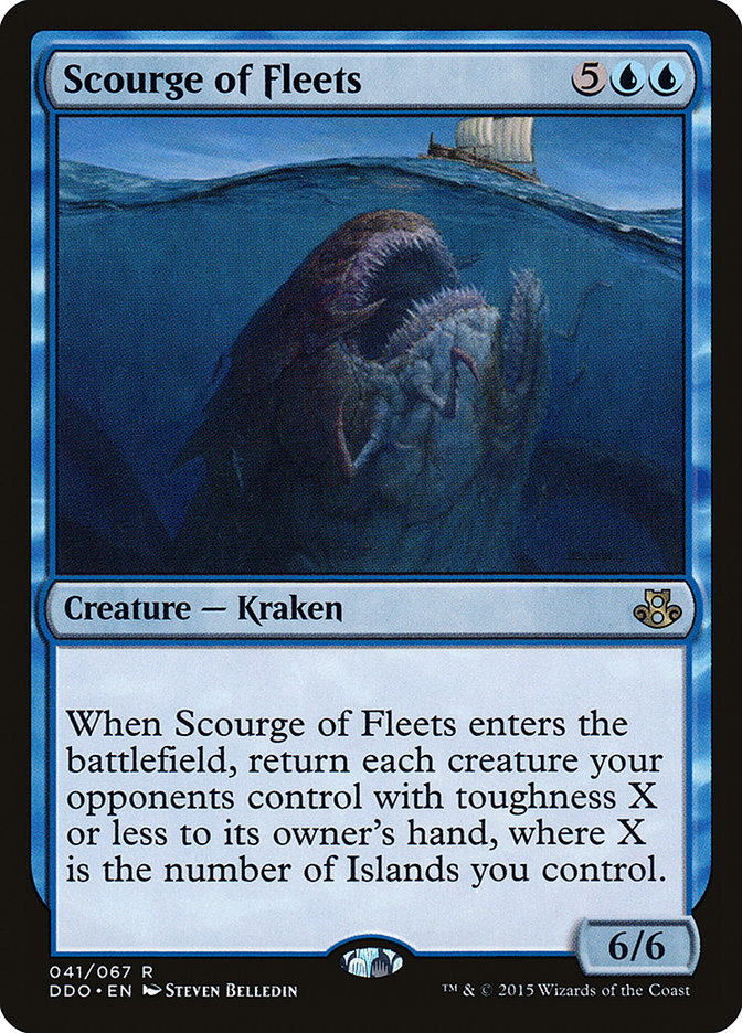 Scourge of Fleets [Duel Decks: Elspeth vs. Kiora] MTG Single Magic: The Gathering    | Red Claw Gaming